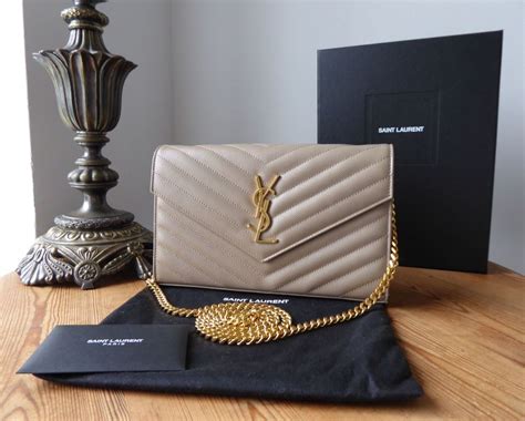 monogram envelope chain wallet ysl|ysl woc.